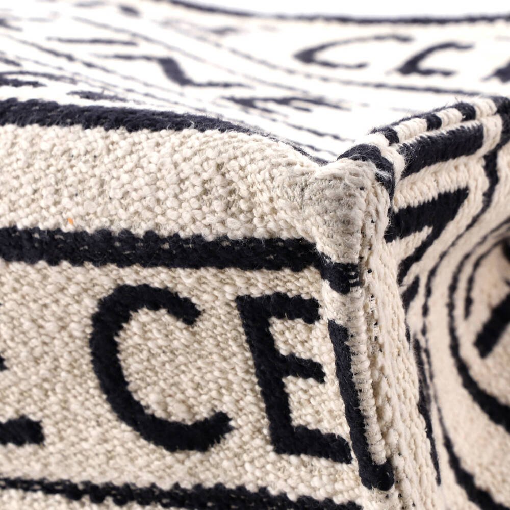 Celine Cabas Thais Tote Logo All Over #240289C15B - Picture 7 of 8